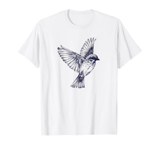 Sparrow Shirt House Sparrow Bird Gift Shirt Men's T-Shirt T-Shirt
