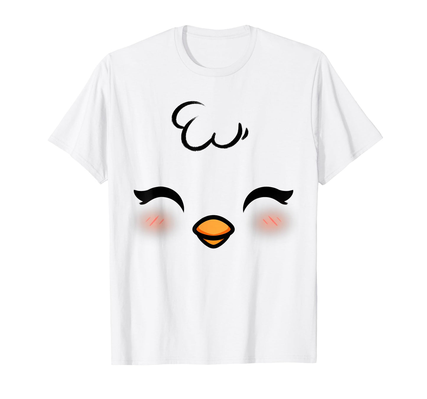 Funny Easter Chick Face Costume Halloween Boys Kids Toddler T-Shirt