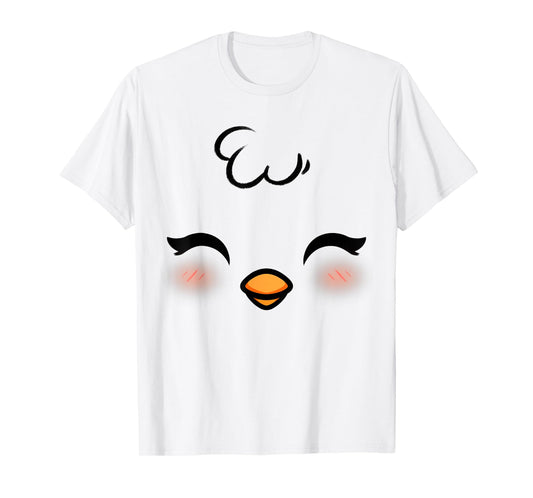 Funny Easter Chick Face Costume Halloween Boys Kids Toddler T-Shirt