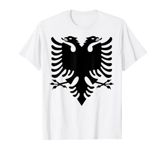 Albanian Double Eagle Design - Albania Crest T-Shirt