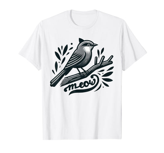 Funny Birdwatching Gray Catbird T-Shirt