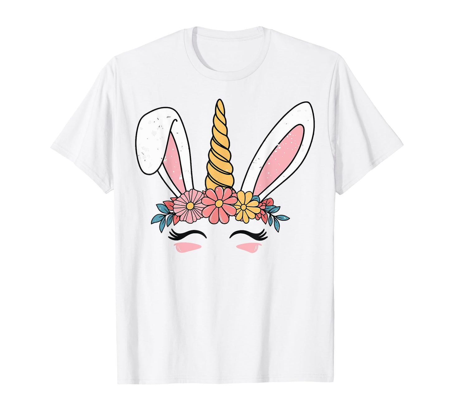 Unicorn Easter Head T-Shirt