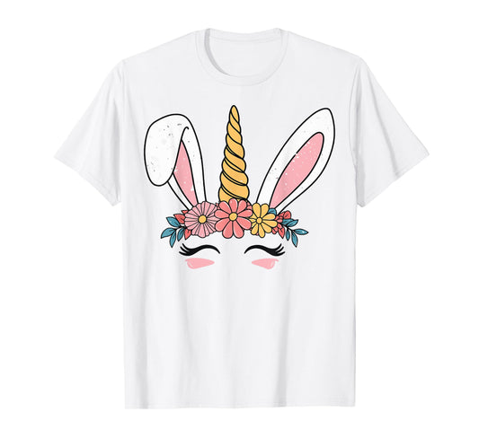 Unicorn Easter Head T-Shirt