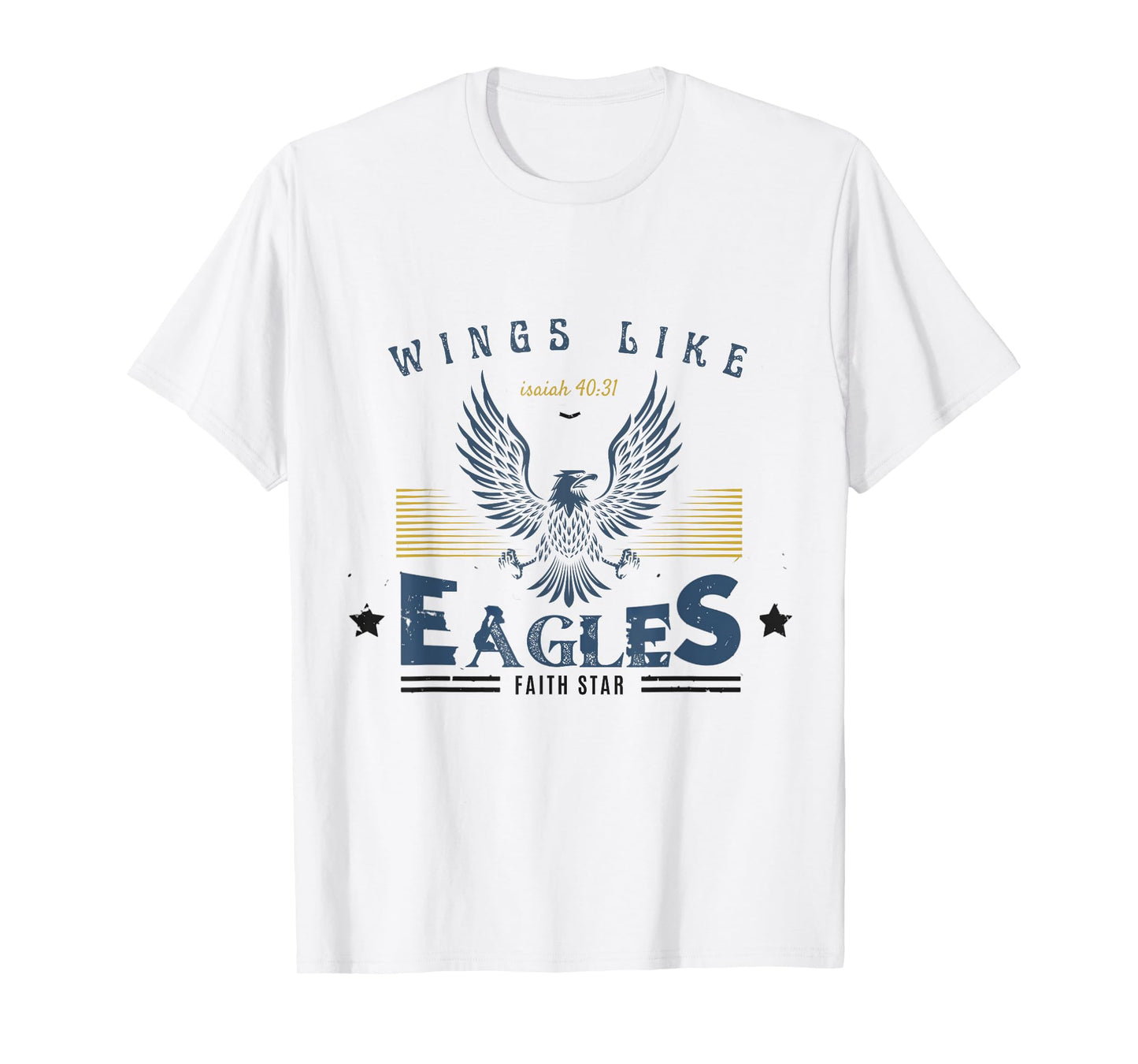 Faith Star - "Wings Like Eagles " vintage tee T-Shirt