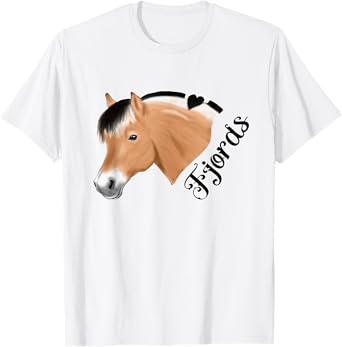 Norwegian Fjord Horse for Fjords rider T-Shirt