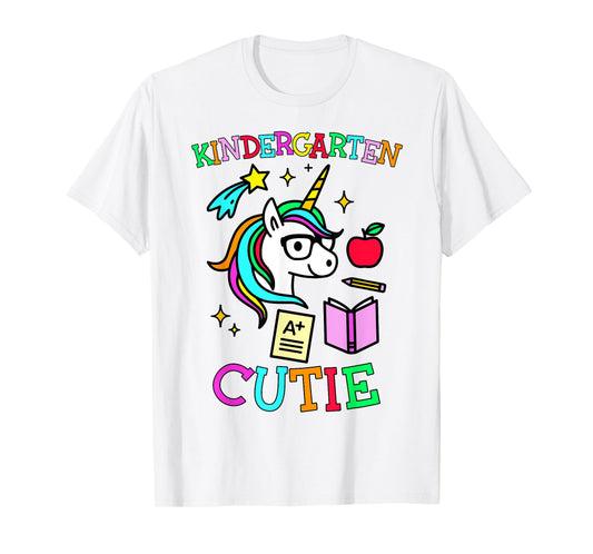 Kindergarten Cutie T-Shirt Unicorn Kindergarten Girl Gift T-Shirt