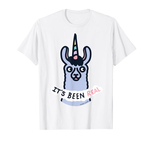It's Been Real Llamacorn Unicorn Last Day of Work Shirt