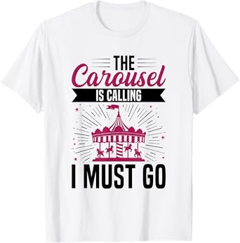 Carnival Carousel Horse Design for a Carousel Horse Toddler T-Shirt