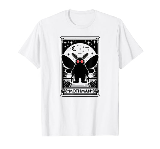 Mothman Shirt Tarot Card Cryptid Cryptozoology Cute Mothman T-Shirt