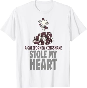 A California Kingsnake Stole My Heart Pet Kingsnake Owner T-Shirt