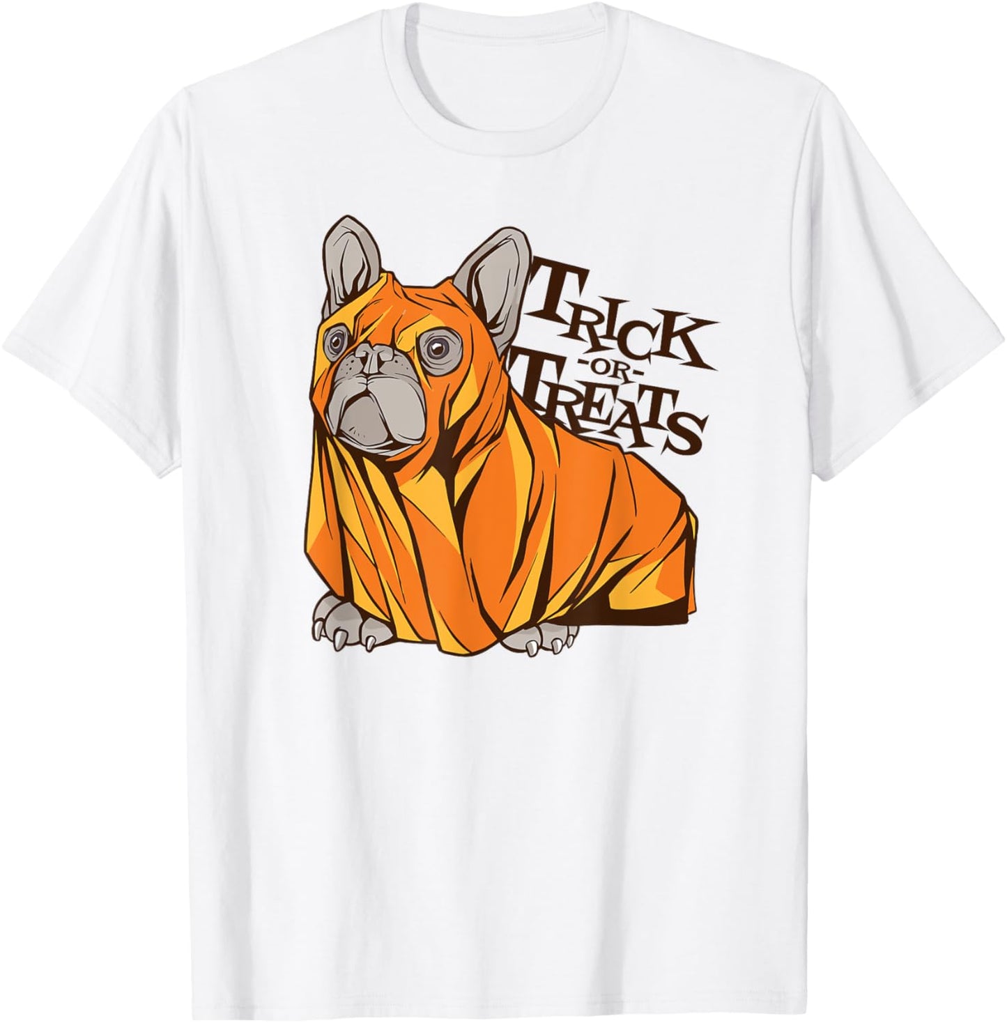 French Bulldog Costume Mask T-Shirt