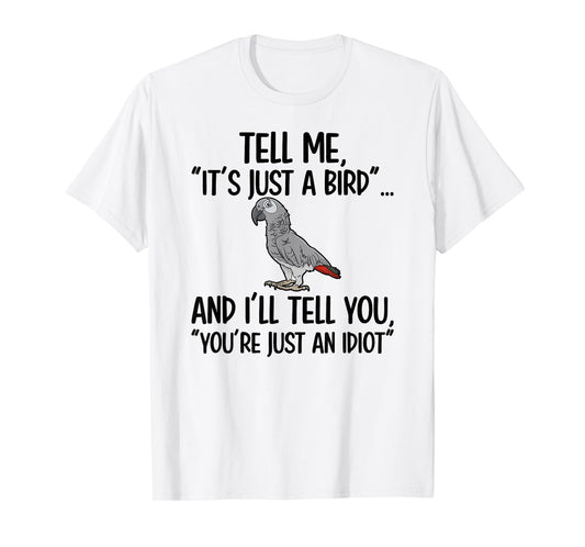 African Grey Owner African Grey Parrot Lover T-Shirt