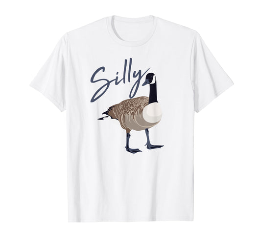 Canadian Goose Shirt Silly Goose Funny Cute Bird Hunter GIft