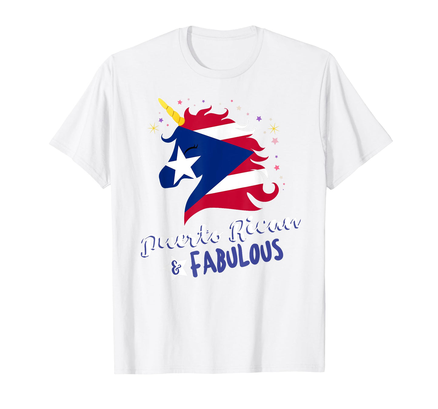 Puerto Rico Flag Puerto Rican Unicorn Kids Tshirt T-Shirt