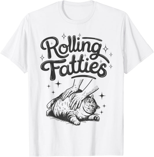 Funny Cute Cat Lover Kitten Owner Kitty T-Shirt - Women's Unisex-Adults - White - Solid - Short Sleeve - Cotton, Polyester Blend - Classic Fit - Machine Wash - Cat Lovers