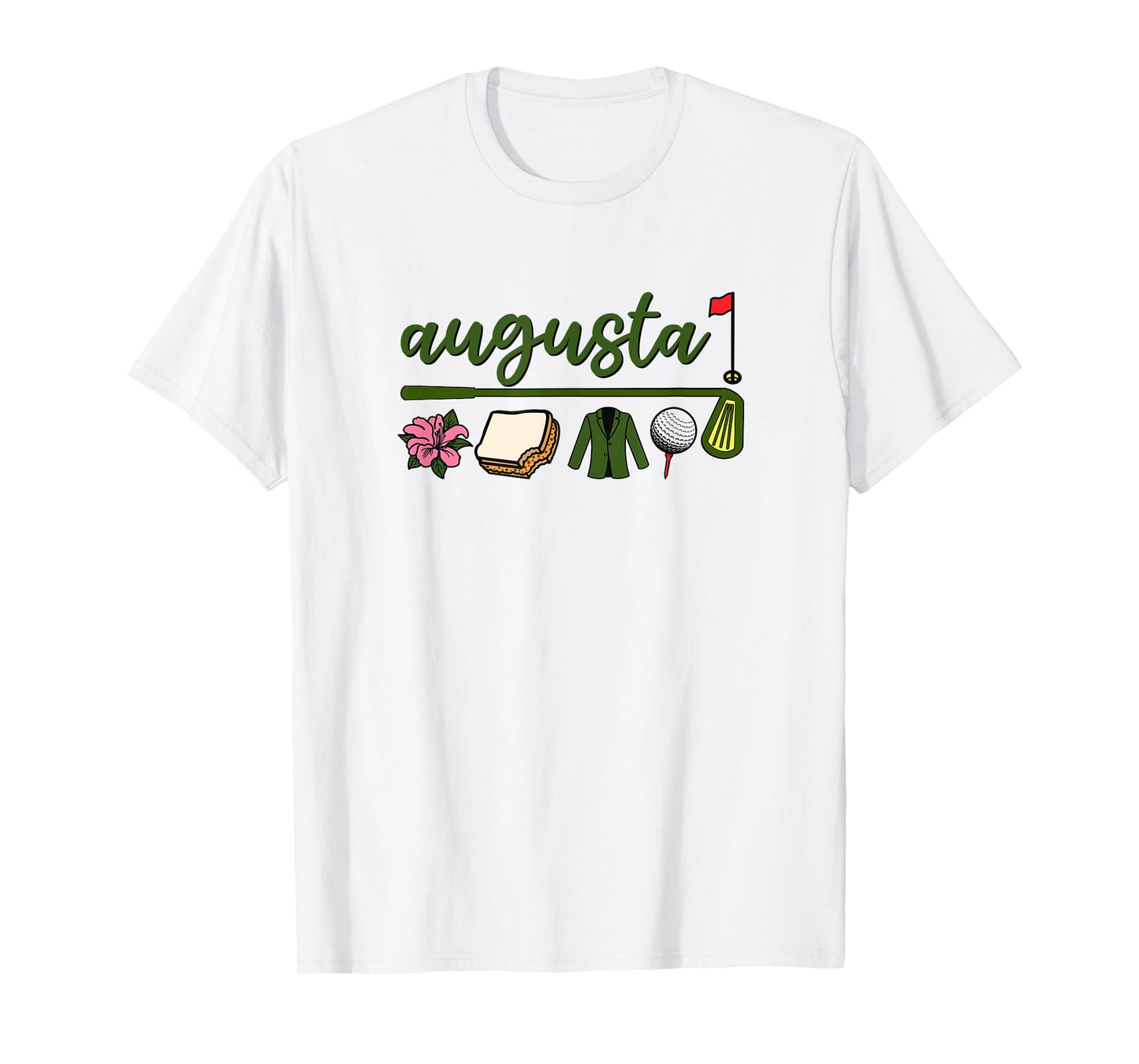 Augusta Georgia, Azalea, Golf, Pimento Cheese, Jacket Design T-Shirt