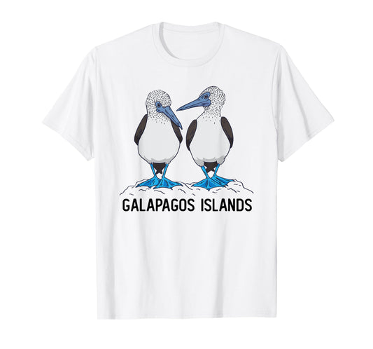 Seabirds Blue-footed Booby Bird Galapagos T-Shirt