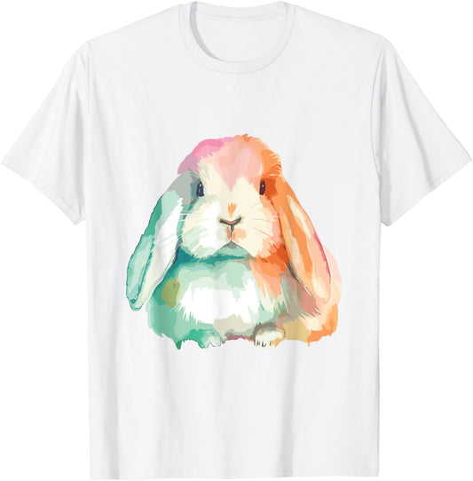 Easter Bunny Holland Lop Rabbit Girl Holland Lop T-Shirt