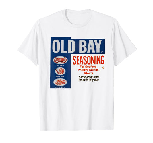 Old Bay Seasoning Tin Label Easy Costume Spices T-Shirt
