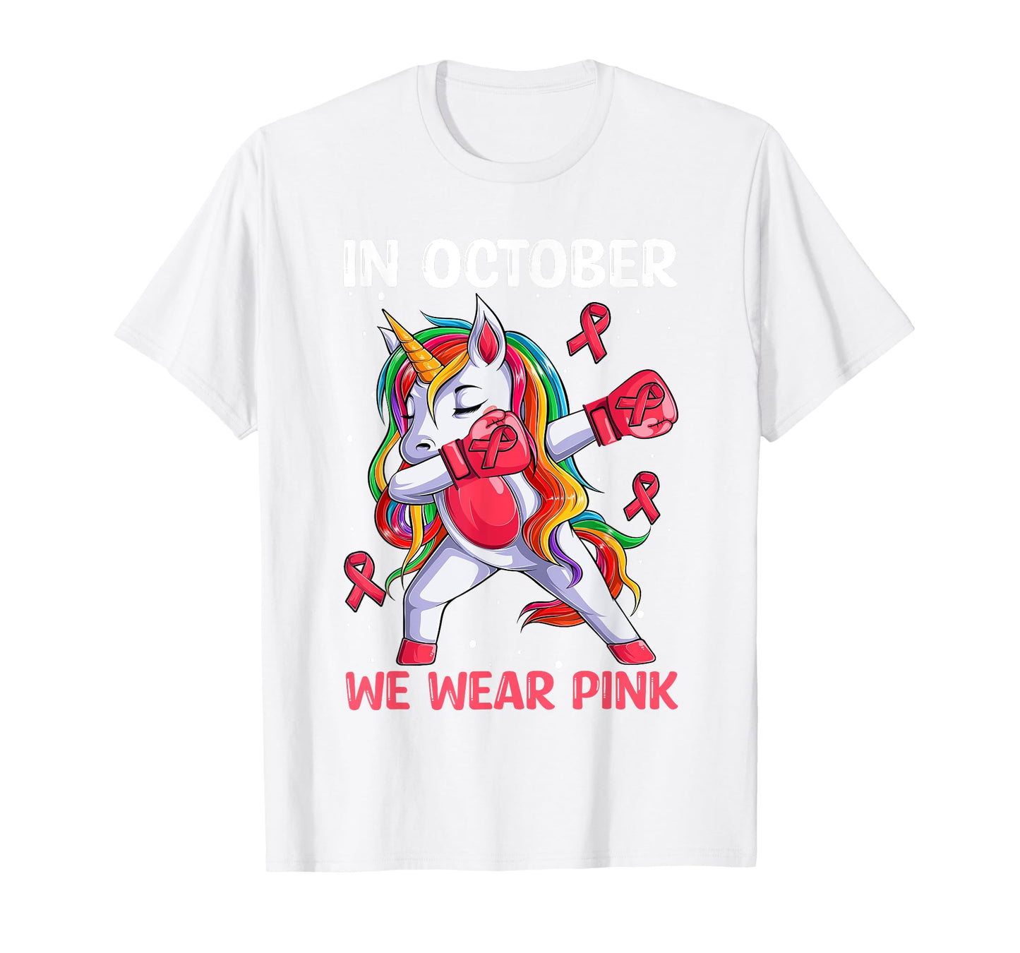 girls breast cancer shirts for women kids toddlers T-Shirt