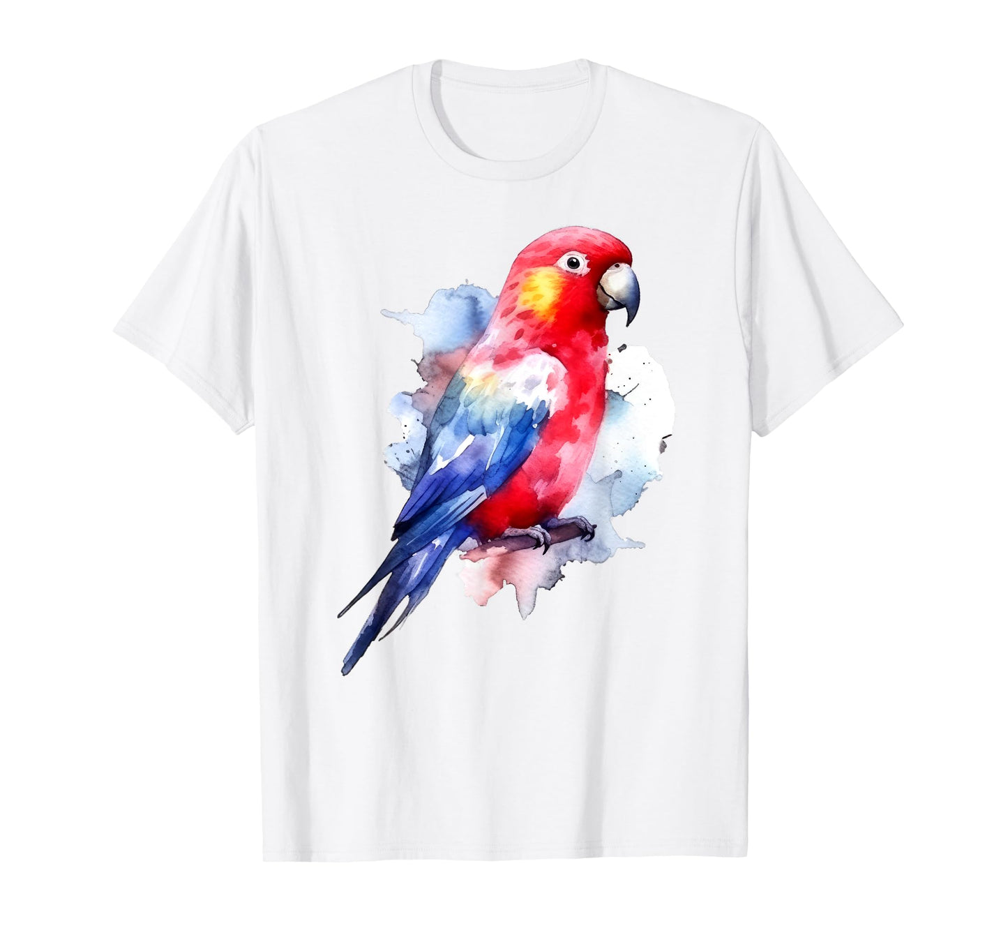 Rosella Parrot Birds Lover Design T-Shirt