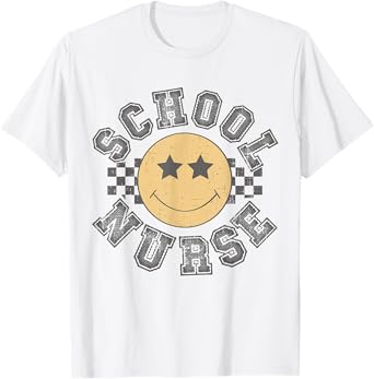 Retro School Nurse Future Nurse Nursing Medical Student T-Shirt