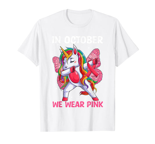 girls breast cancer awareness for toddlers kids T-Shirt