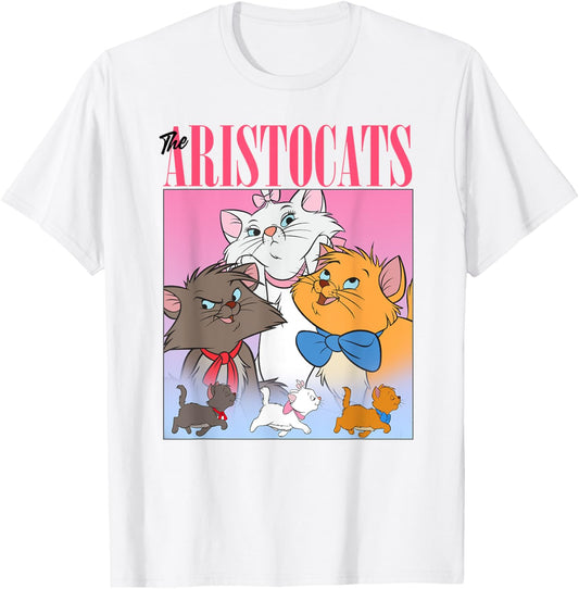 Disney The Aristocats Berlioz Marie And Toulouse Group Shot T-Shirt