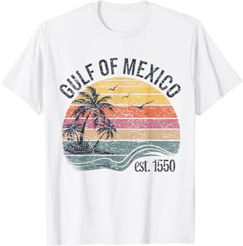 Retro Gulf of Mexico T-Shirt