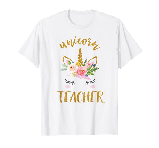 Unicorn Teacher Shirt, Teacher Appreciation Gift