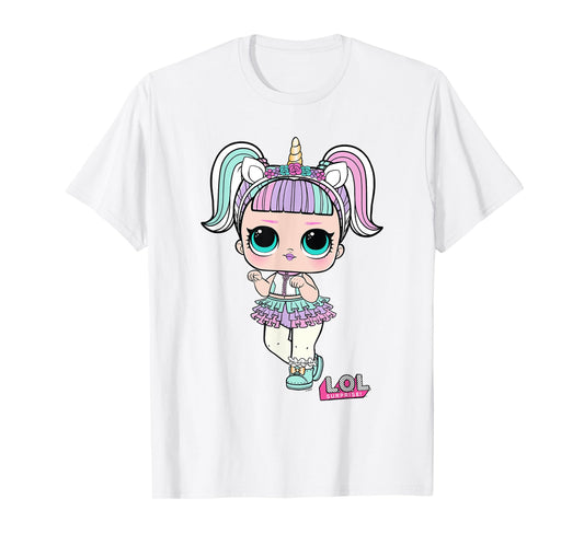 LOL Surprise Cute Unicorn Doll Pose Big Full Body Portrait T-Shirt