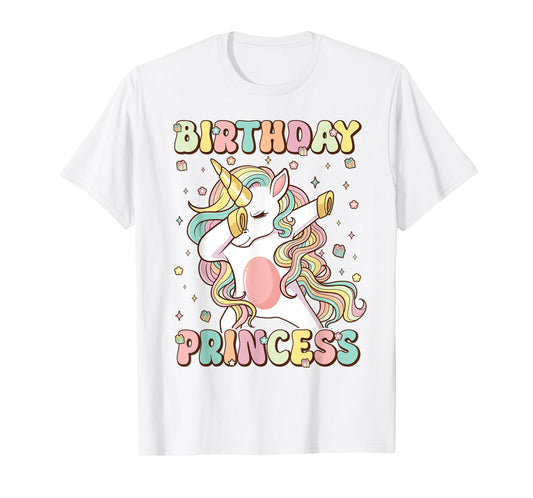 Birthday Princess Unicorn Birthday Girl T-Shirt