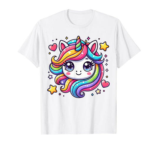 Unicorn For Girls Cute Magical Rainbow Unicorn T-Shirt