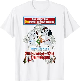 Disney 101 Dalmatians Classic Poster T-Shirt