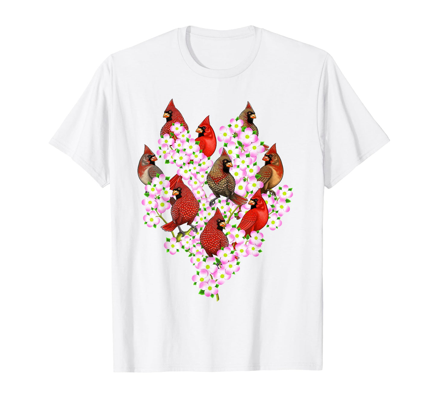 Red Cardinal Bird bird watchers T-Shirt
