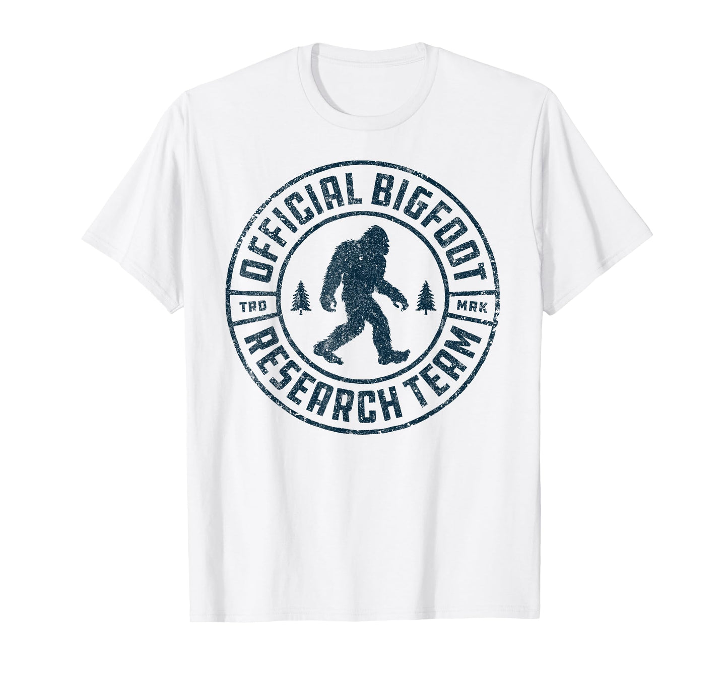 Bigfoot Research Team Retro Vintage Sasquatch Men Women T-Shirt