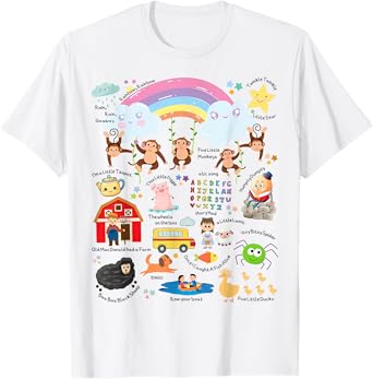 Storytime Story Telling Nursery Rhymes Children's Librarian T-Shirt