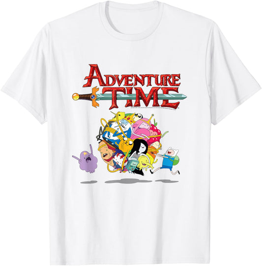 Adventure Time Ball of Characters T-Shirt