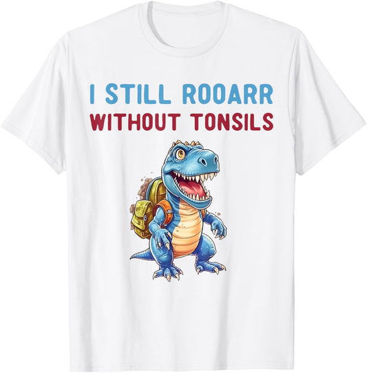Boys Tonsil Removal Surgery Get Well Kids T-Shirt