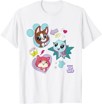 Littlest Pet Shop Pawsitively Cute Group T-Shirt