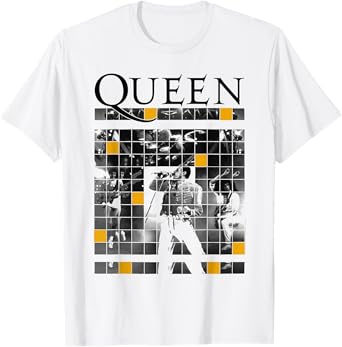 Queen Official Live Concert Blocks T-Shirt