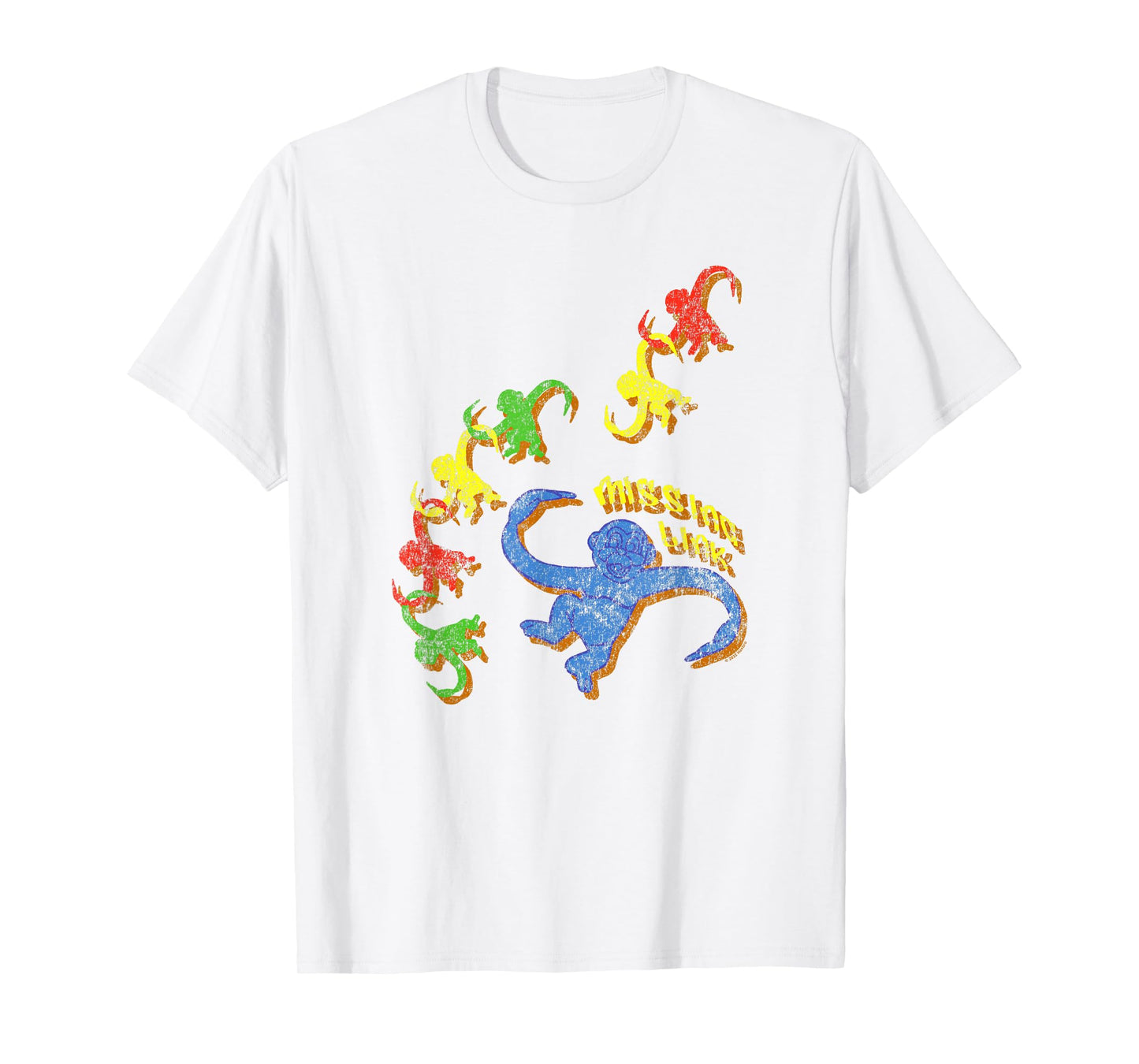 Barrel Of Monkeys Missing Link Vintage Distressed T-Shirt