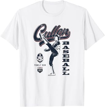 Twilight Saga Cullen Baseball Forks, Washington Movie T-Shirt