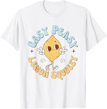 Retro Easy Peasy Lemon Squeezy Hello Summer Vacation Women T-Shirt