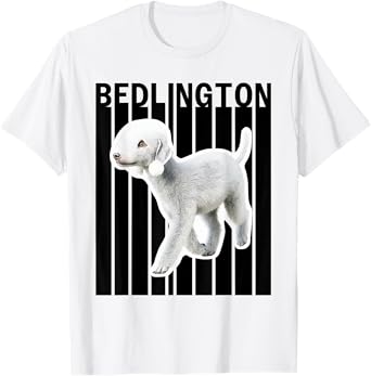 Bedlington Terrier dog lovers T-Shirt for Men Women Girls Kids
