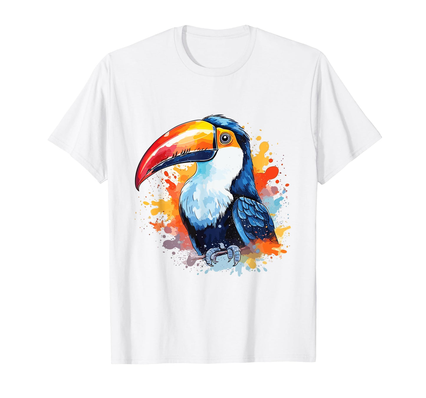 Toucan Watercolor Portrait T-Shirt