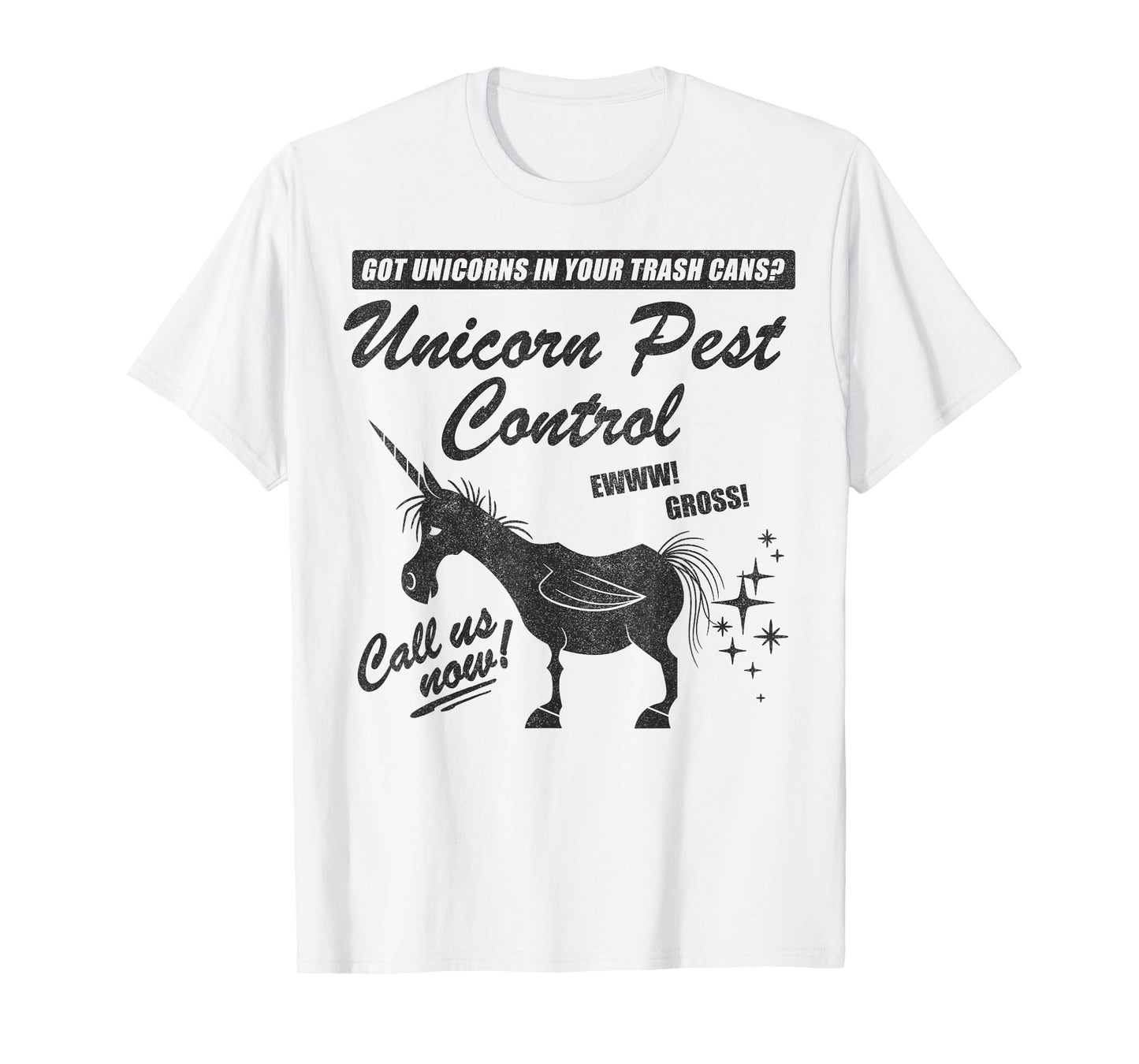 Disney Pixar Onward Unicorn Pest Control T-Shirt