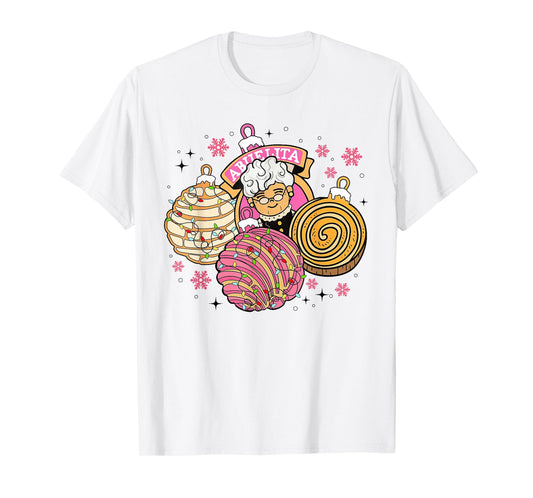 Grandma Abuelita Pan Dulce Season Mexican Xmas T-Shirt