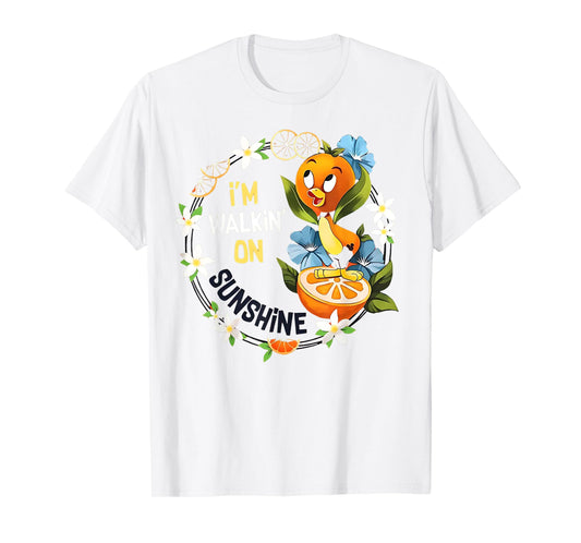 Orange Bird Flower And Garden Festival Summer T-Shirt