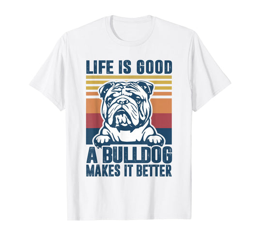 Bulldog Gifts For Women Men Dog Dad Dog Mom English Bulldog T-Shirt
